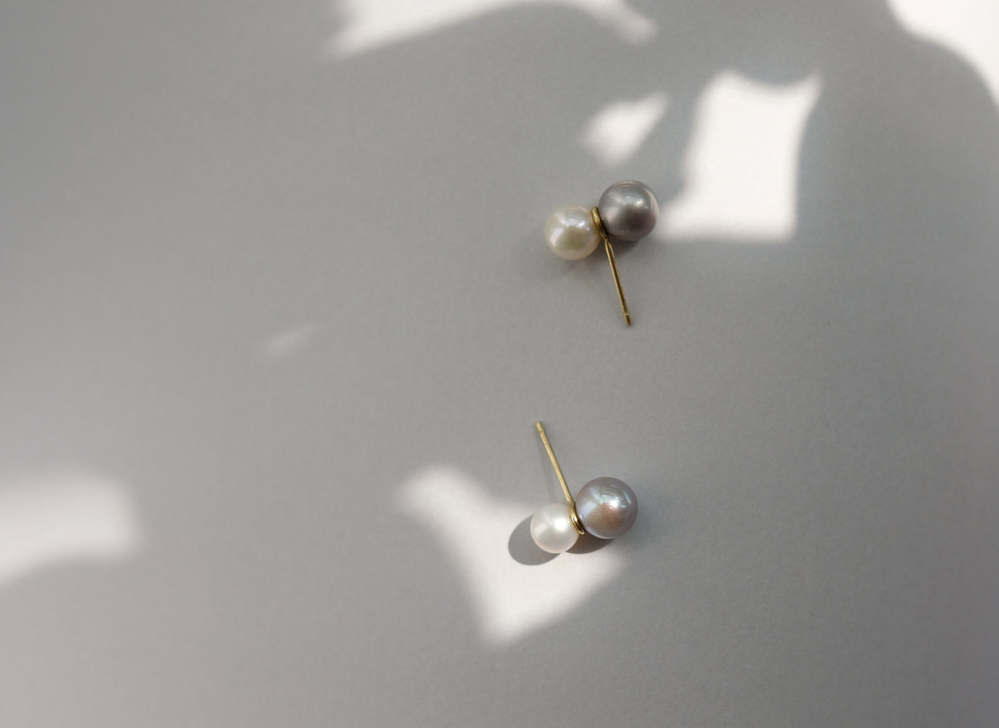 Soulmate Bi-colour Studs
