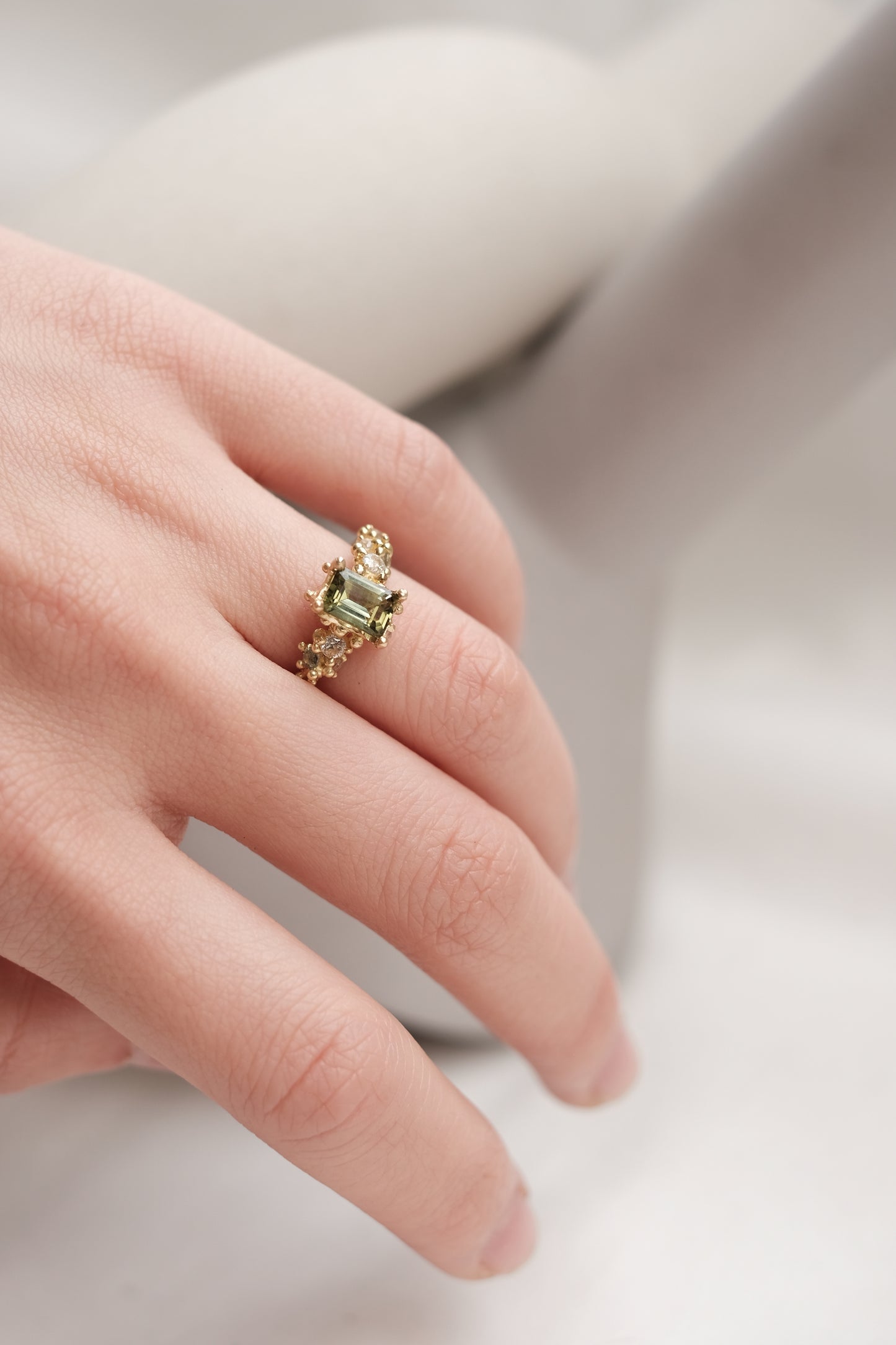 Tourmaline Stella Ring