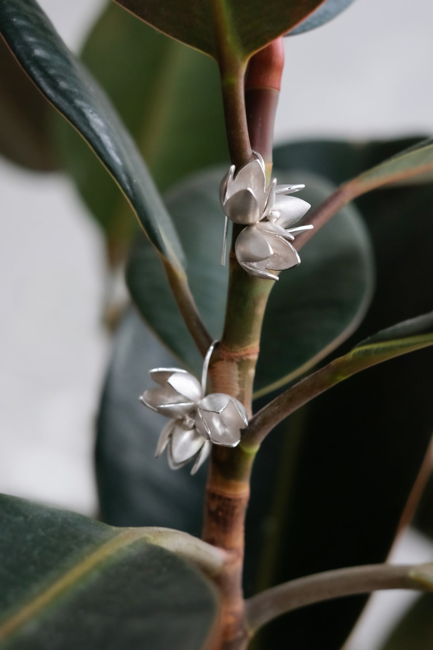 Triple Flora Earrings