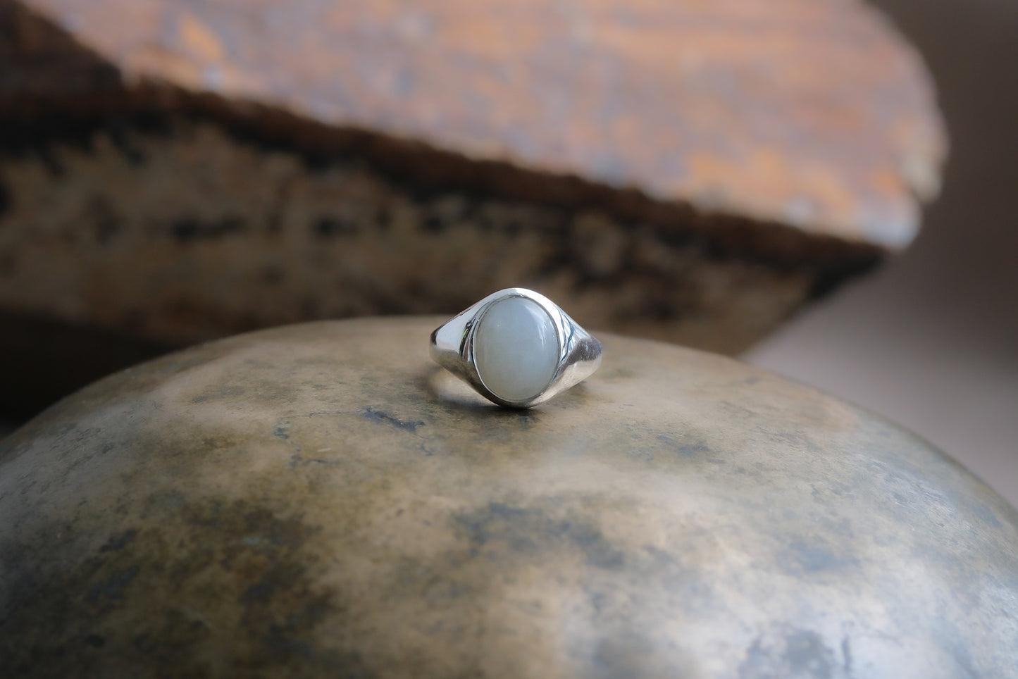 Gemstone Signet Ring
