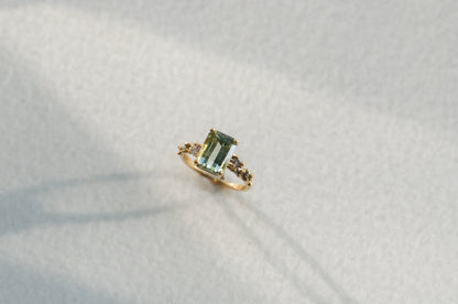 Green Beryl Stella Ring