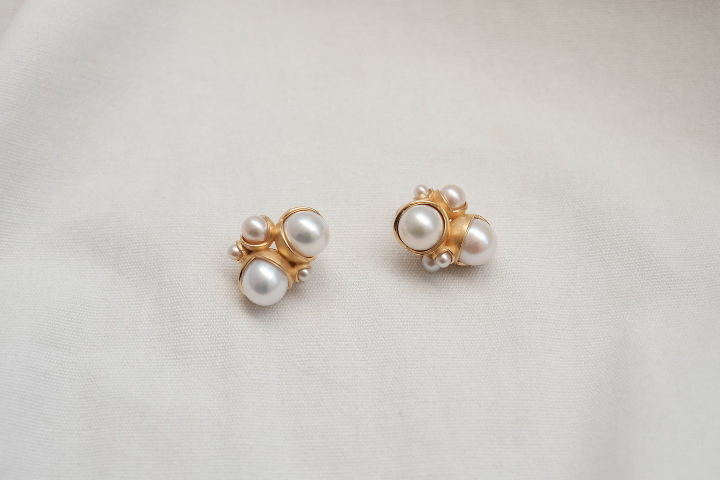 Fruity Hex Pearl Studs