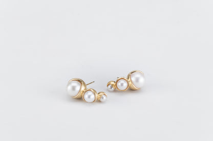 Fruity Trio Pearl Studs