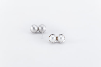 Fruity Twin Pearl Studs