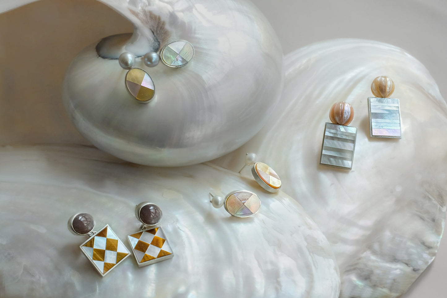 Dolce Earrings with Pearls