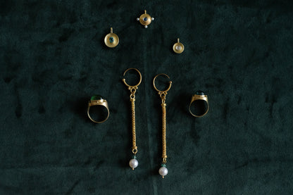 Renaissance Series Byzantine Style Earrings