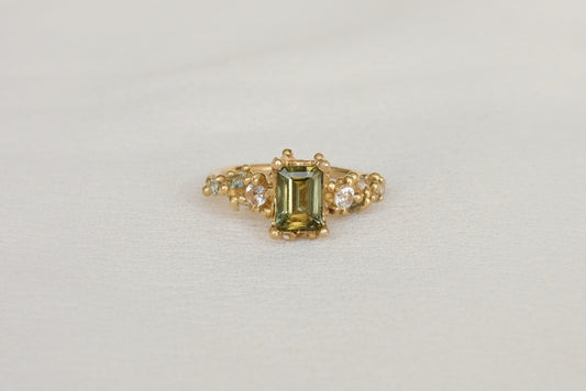 Tourmaline Stella  Ring